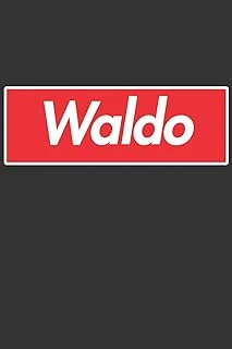 Waldo: Waldo Planner Calendar Notebook Journal, Personal Named Firstname Or Surname For Someone Called Waldo For Christmas Or Birthdays This Makes The Perfect Personolised Custom Name Gift For Waldo ürün görseli 1