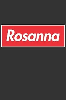 Rosanna: Rosanna Planner Calendar Notebook Journal, Personal Named Firstname Or Surname For Someone Called Rosanna For Christmas Or Birthdays This ... Personolised Custom Name Gift For Rosanna ürün görseli 1