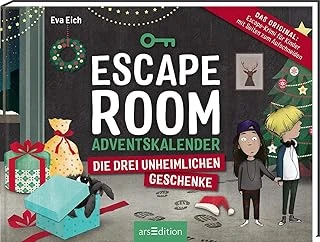 Escape Room. Die Drei Unheimlichen Geschenke. Der Adventskalender Für Von Eva Eich: Löse 24 Rätsel Und Öffne Den Ausgang ürün görseli 1