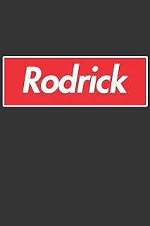 Rodrick: Rodrick Planner Calendar Notebook Journal, Personal Named Firstname Or Surname For Someone Called Rodrick For Christmas Or Birthdays This ... Personolised Custom Name Gift For Rodrick ürün görseli 1