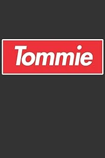 Tommie: Tommie Planner Calendar Notebook Journal, Personal Named Firstname Or Surname For Someone Called Tommie For Christmas Or Birthdays This Makes ... Personolised Custom Name Gift For Tommie ürün görseli 1