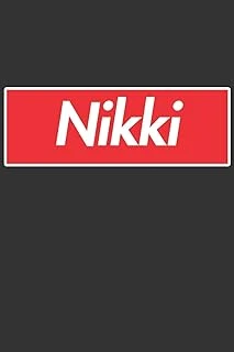 Nikki: Nikki Planner Calendar Notebook Journal, Personal Named Firstname Or Surname For Someone Called Nikki For Christmas Or Birthdays This Makes The Perfect Personolised Custom Name Gift For Nikki ürün görseli 1