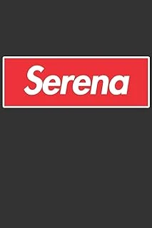 Serena: Serena Planner Calendar Notebook Journal, Personal Named Firstname Or Surname For Someone Called Serena For Christmas Or Birthdays This Makes ... Personolised Custom Name Gift For Serena ürün görseli 1