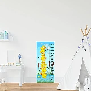 Çocuk Odası Bebek Odası Boy Ölçer Boy Cetveli Sticker Ördekler ürün görseli 1