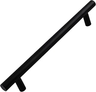 Çubuk Mobilya Mutfak Dolap Dolabı Çekmece Kulpu Kulbu -Mat Siyah Metal (128 Mm-12.8 Cm) Kulpları ürün görseli 1