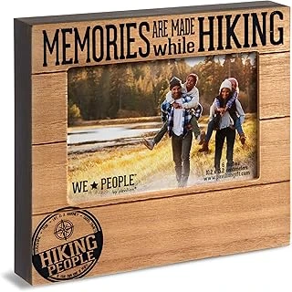 Pavilion - Memories Are Made While Hiking - 4 X 6 Inç Resim Çerçevesi Kahverengi ürün görseli 1