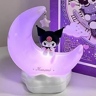 Kawaii Gece Lambası Sevimli Anime Karakter Led Işık Lambası Güzel Oda Dekor Eşyaları Şarj Edilebilir Masa Lambası Kızlar Çocuklar Sanat Dekoru (Kutulu Kumi) ürün görseli 1