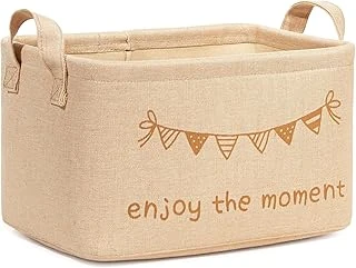Textile Çocuk Odası Jüt Dokuma Kumaş Sepet 30 X 21 X Cm ürün görseli 1