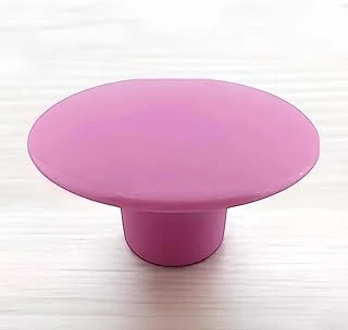 Bohem Pembe Geniş Mantar Kulp Düğme 1 Adet Mobilya Dolabı Çekmece Mutfak Dolap Kulpu Kulbu Plastik ürün görseli 1
