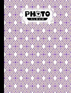 Photo Album: Large Photo Albums With Writing Space Memo, Extra Large Capacity Picture Album | Zigzags Cover By Sibylle Meister ürün görseli 1