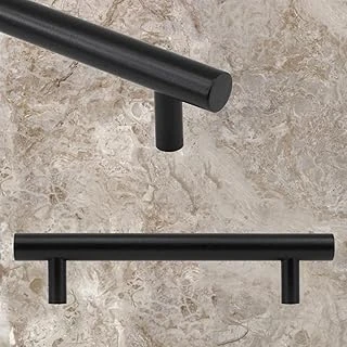 10 Adet Rosemary Mobilya Mutfak Çekmece Dolap Kapak Kulpu Kulbu 128 Mm Mat Siyah Metal Kulp (10 Adet) ürün görseli 1