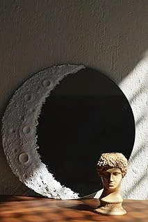 Ay Desenli Krater Ayna ürün görseli 1