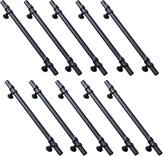 10 Adet Maça Siyah Metal Kulp 160 Mm-16 Cm Mobilya Çekmece Mutfak Dolabı Dolap Kulpları Kulbu Kulpu ürün görseli 1