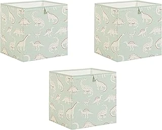 Textile 3'Lü Çocuk Odası Dinozor Kutu Set 33 X 30 X 33 Cm ürün görseli 1