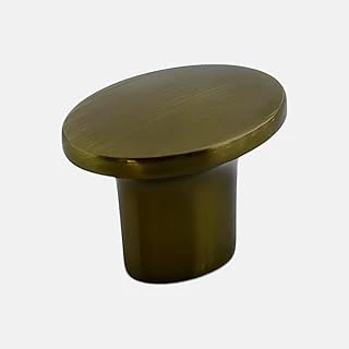 Avcı Antik Sarı Kulp Düğme Tek Vidalı Çekmece Mutfak Mobilya Dolabı Dolap Kulpu Kulbu Metal Kulpları ürün görseli 1