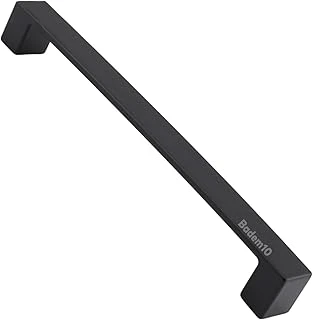 10 Adet Bihter Mutfak Kulpu Çekmece Dolap Kapak Kulbu Metal Kulp Mobilya Dolabı Kulpları Siyah 128Mm ürün görseli 1