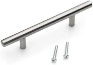 Paslanmaz Metal Kulp, Inox Dolap Çekmece Mobilya Kulbu, Tv Ünitesi Yatak Odası Vestiyer Mutfak Için (96 Mm) ürün görseli 1