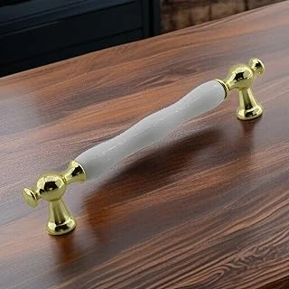 Aruh Porselen Gold Altın Kulp 160 Mm Mobilya Çekmece Mutfak Dolabı Dolap Kapak Kulplar Kulb Kulpu ürün görseli 1