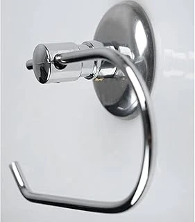 Tuvalet Kağıtlık Yapışkanlı Aparat Wc Kağıt Standı Bez Havluluk Paslanmaz Metal Sağlam Krom ürün görseli 1