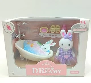 Bay Dreamy Mini Tavşan Oyun Seti - Banyo ürün görseli 1