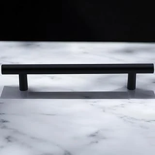 Mia Mojan (96 Mm - 9.6 Cm) Mat Siyah Metal Mobilya Mutfak Çekmece Dolap Dolabı Kulbu Kulpu Kulpları ürün görseli 1