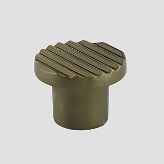 Melen Antik Sarı Kulp Düğme Tek Vidalı Çekmece Mutfak Mobilya Dolabı Dolap Kulpu Kulbu Metal Kulp ürün görseli 1