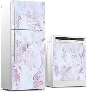 Buzdolabı Bulaşık Makinası Beyaz Eşya Sticker Kaplama Fırça İzi ürün görseli 1