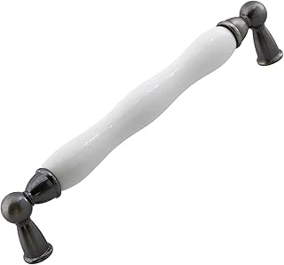 Domaniç Porselen Antik Nikel Kulp 160 Mm Mobilya Çekmece Mutfak Dolabı Dolap Kapak Kulplar Kulb Kulp ürün görseli 1