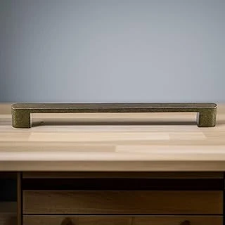Uhud Kulp 160 Mm Antik Sarı Metal Mutfak Mobilya Çekmece Mutfak Dolap Dolabı Kulpları Kapak Kulbu ürün görseli 1