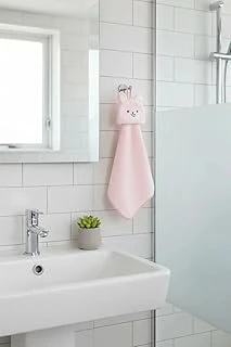 Miniso Sevimli Hayvanlar Serisi Tavşan Emici El Havlusu – Mikrofiber Dokulu Askılı Mutfak Banyo Havlusu 30 Cm ürün görseli 1