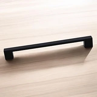 Orta Köprü (128 Mm - 12.8 Cm) Siyah Metal Mobilya Mutfak Çekmece Dolap Dolabı Kulbu Kulpu Kulpları ürün görseli 1