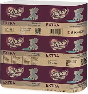 Selpak Professional Extra Z Katlı Dispenser Havlu,12 X 200 Yaprak ürün görseli 1