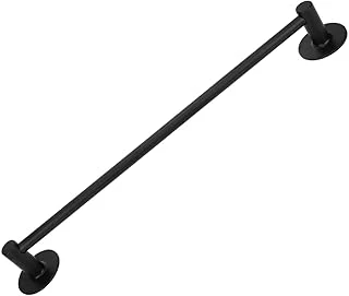 Vidalı Askılık Sağlam Askı Metal Siyah Bez Havlu Asma Askısı Aparatı 42 Cm Banyo Lavabo ürün görseli 1