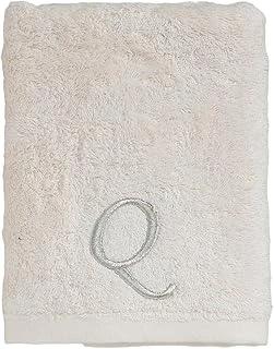 Chakra Solid Nakışlı Yüz Havlusu 50X90 Cm Ekru ürün görseli 1