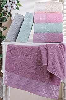 İlya | 6'Lı 50X90 Cm El&Yüz Havlu Seti Renkli ürün görseli 1