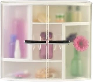 Primanova M-09416 Şeffaf Naturel Banyo Ecza Dolabı ürün görseli 1