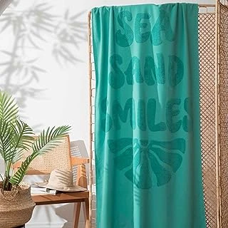 Linens Sandy 90X170 Cm Plaj Havlusu Yeşil ürün görseli 1
