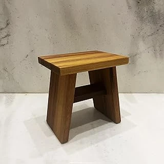 Shark Anatolia Iroko Ahşap Banyo Taburesi Oturak Step Tool (L) ürün görseli 1