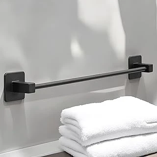 Plastik Havluluk Yapışkanlı Siyah Banyo Lavabo Mutfak Uzun Kağıt Bez Havlu Askısı Kağıtlık 39 Cm ürün görseli 1