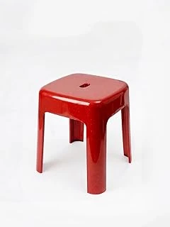 Saban Kırmızı Plastik Alaska Model Sağlam Tabure 36X36X46Cm ürün görseli 1