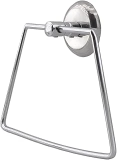 Bez Havluluk Aparatı Lavabo Banyo Mutfak Aparat Standı Bez Havlu Askısı Vidalı Krom Paslanmaz Metal ürün görseli 1