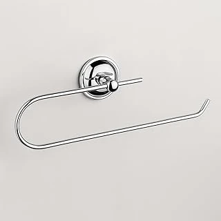 Kağıt Havluluk Krom Gümüş Metal Duvara Monte Vidalı Banyo Tuvalet Mutfak Kağıt Havluluk 25 Cm ürün görseli 1
