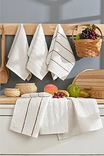 Formeya 6'Lı 30X50 Cm Mutfak Havlusu Seti (Krem) ürün görseli 1
