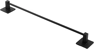 Yapışkanlı Lavabo Banyo Mutfak Havlu Standı Askısı Paslanmaz Metal Siyah Bez Havluluk Uzun 40 Cm ürün görseli 1