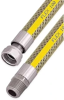 Aiwa Ocak Fırın Doğalgaz Bağlantı Fleksi Extra Korumalı Hortum 2 Metre ürün görseli 1