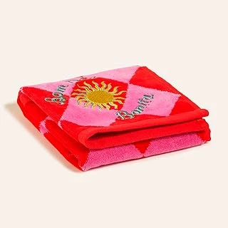 Tabea Pembe - Kırmızı El Havlusu 30X50 Cm ürün görseli 1