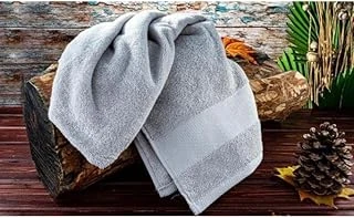 Bambum Cindy - Microcotton Banyo Havlusu Gri 90X160Cm ürün görseli 1