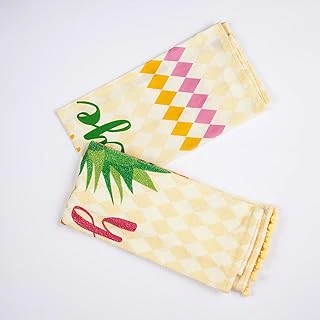 Maxstyle Crystal Mutfak Havlusu 2Li Pineapple ürün görseli 1