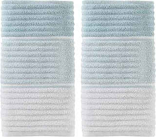 Skl By Saturday Knight Ltd. Planet Ombre%100 Türk Pamuğu El Havlusu, Aqua 2 Adet ürün görseli 1