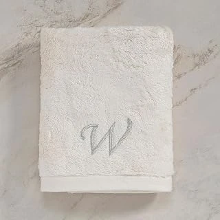 Solid Nakışlı Yüz Havlusu 50X90 Cm Ekru ürün görseli 1